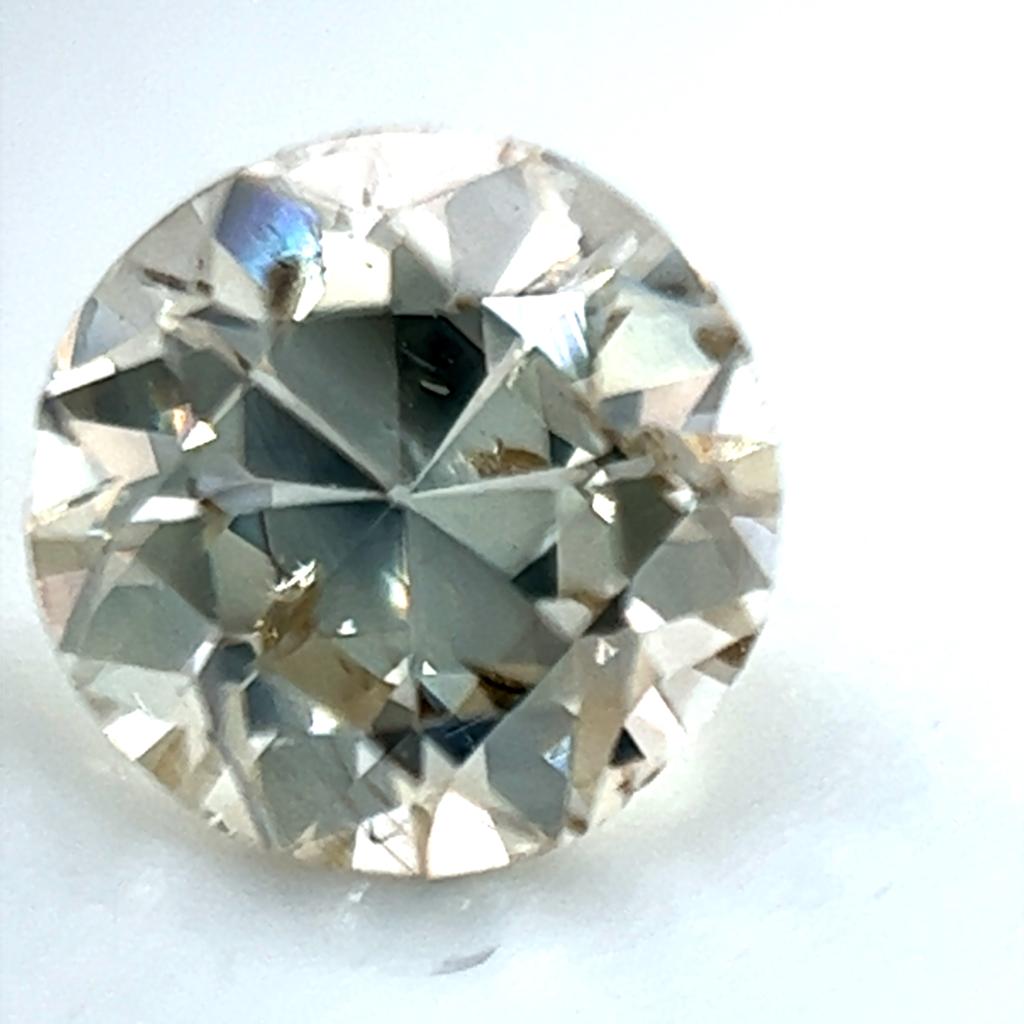 8.08 ct Diamond Round Cut M SI1