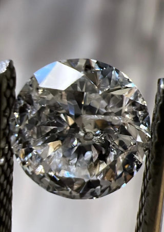 5.99 ct Diamond Round Cut H I1