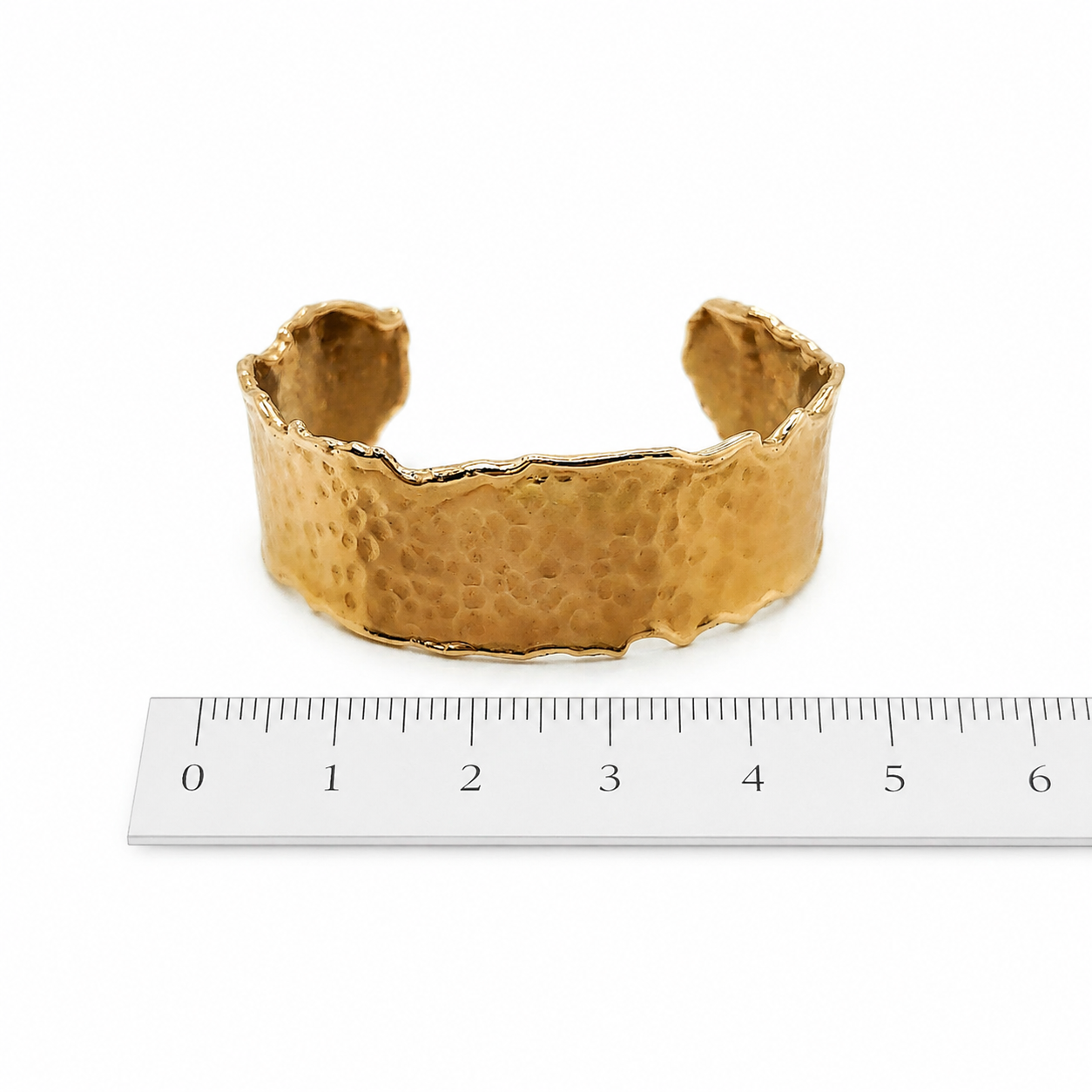 Solid Bangle Cocktail Cuff Unisex Solid 14KT Yellow Gold