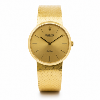 Rolex Cellini 1976 18K Gold Band and Dial 32mm Watch
