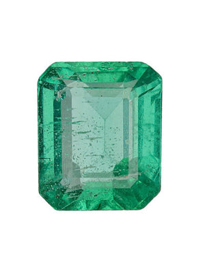 2.67 Carat Emerald Cut F0 Zambian Emerald GIA 6233440153