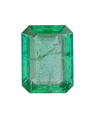 4.61 Carat Green Emerald Zambia Emerald GIA