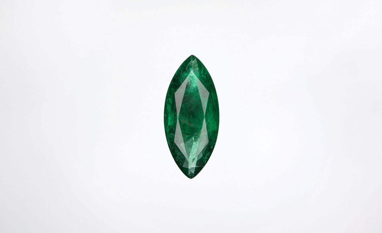 11.47 Carat Green Zambia Marquise Cut GIA