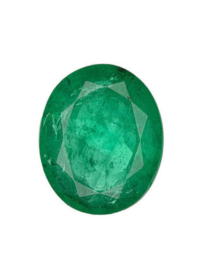 5.51 Carat Oval Cut F2 Zambian Emerald GIA 5231440009