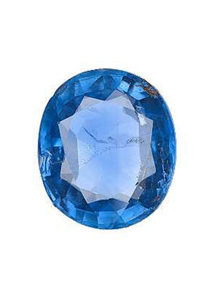 1.99 Carat Blue Burma Sapphire Oval GIA