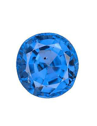 1.73 Carat Blue Burma Sapphire Round GIA