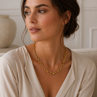 Robarge Chain Necklace 22KT Yellow Gold