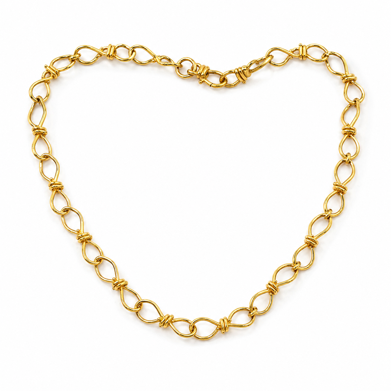 Robarge Chain Necklace 22KT Yellow Gold