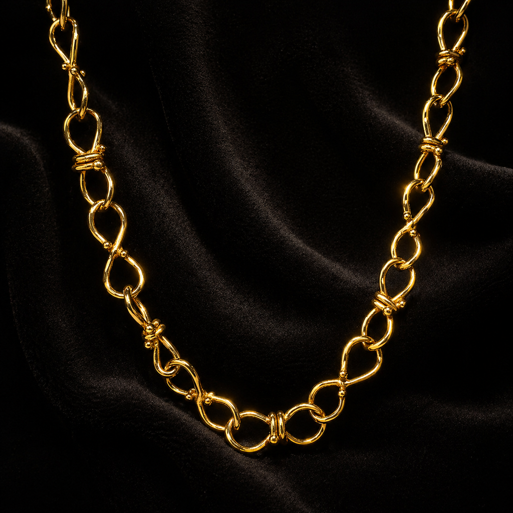 Robarge Chain Necklace 22KT Yellow Gold