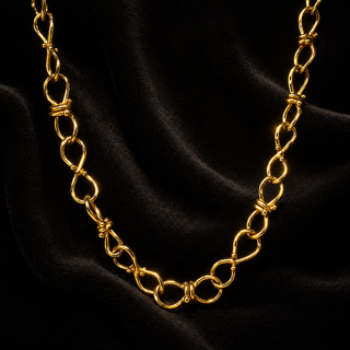 Robarge Chain Necklace 22KT Yellow Gold