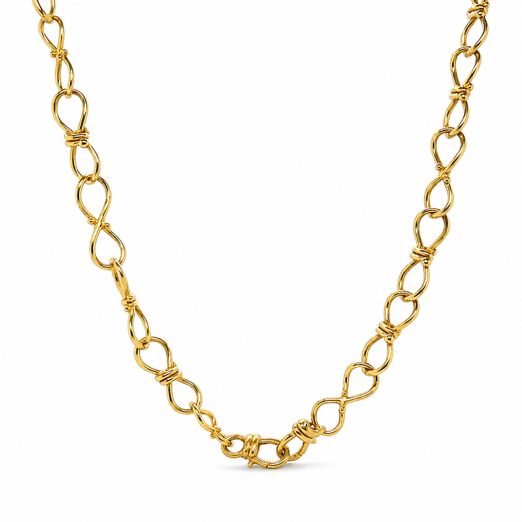 Robarge Chain Necklace 22KT Yellow Gold