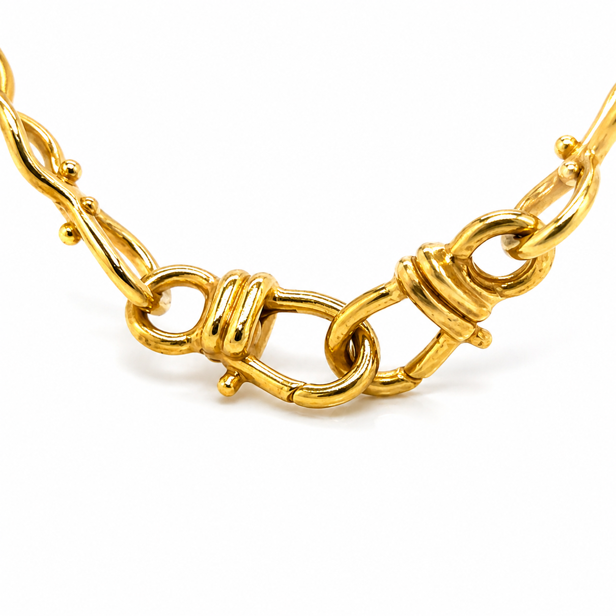 Robarge Chain Necklace 22KT Yellow Gold