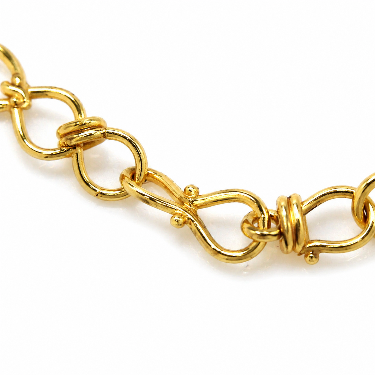 Robarge Chain Necklace 22KT Yellow Gold