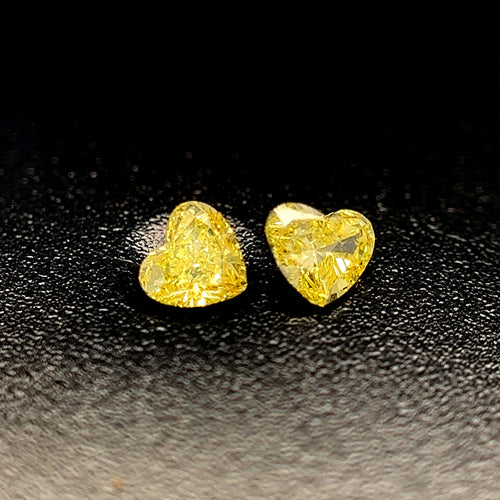 0.31 ct Diamond Heart Shaped FY VS2 (NON CERT)