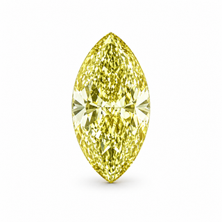 1.18 Carat Fancy Yellow Green Diamond Marquise Cut SI2 GIA