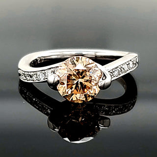 1.69 ct Diamond Round Cut FYBr SI2 (NON CERT)