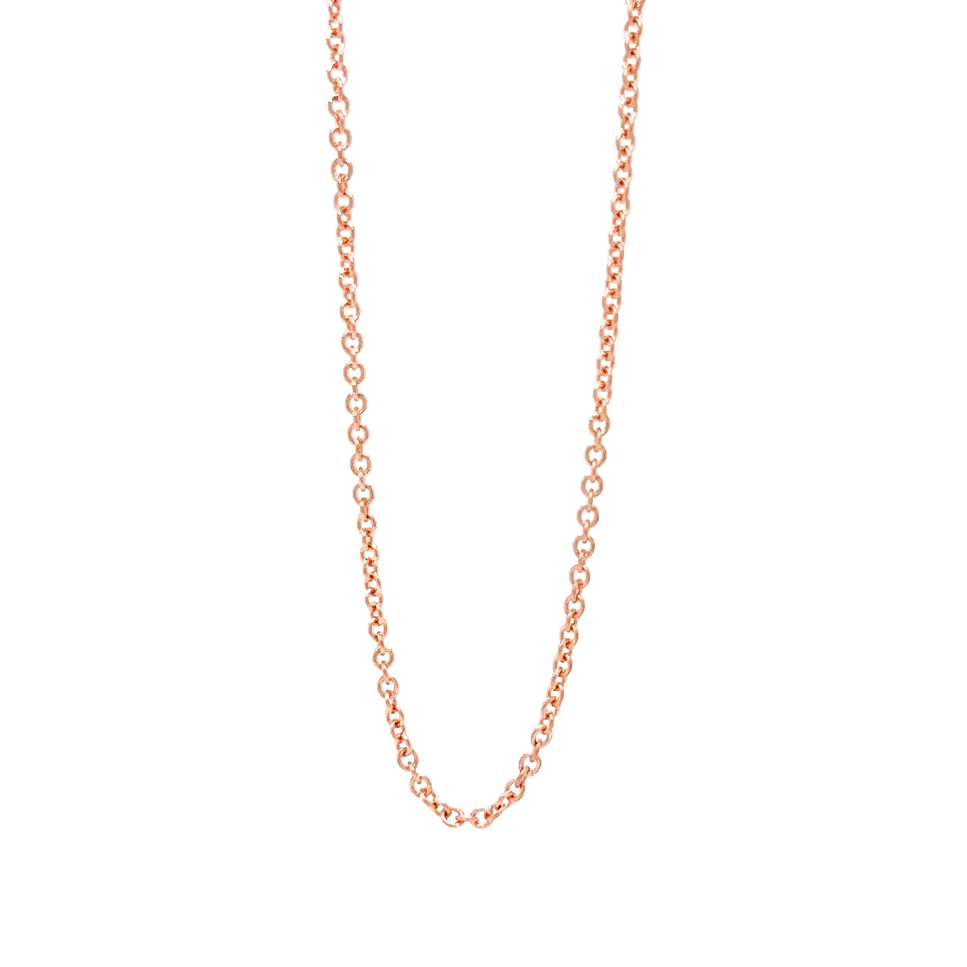 Adjustable Chain Necklace in Rose Gold