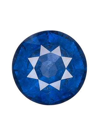 9.84 Carat Blue Sri Lanka Sapphire Round Cut GIA
