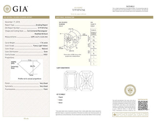 Natural Mined Fancy Yellow Diamond Halo Ring White Gold GIA