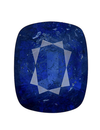 19.47 Carat Blue Sri Lanka Sapphire Cushion Cut GIA