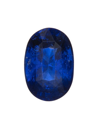 4.68 Carat Blue Sri Lanka Sapphire Oval Cut GIA
