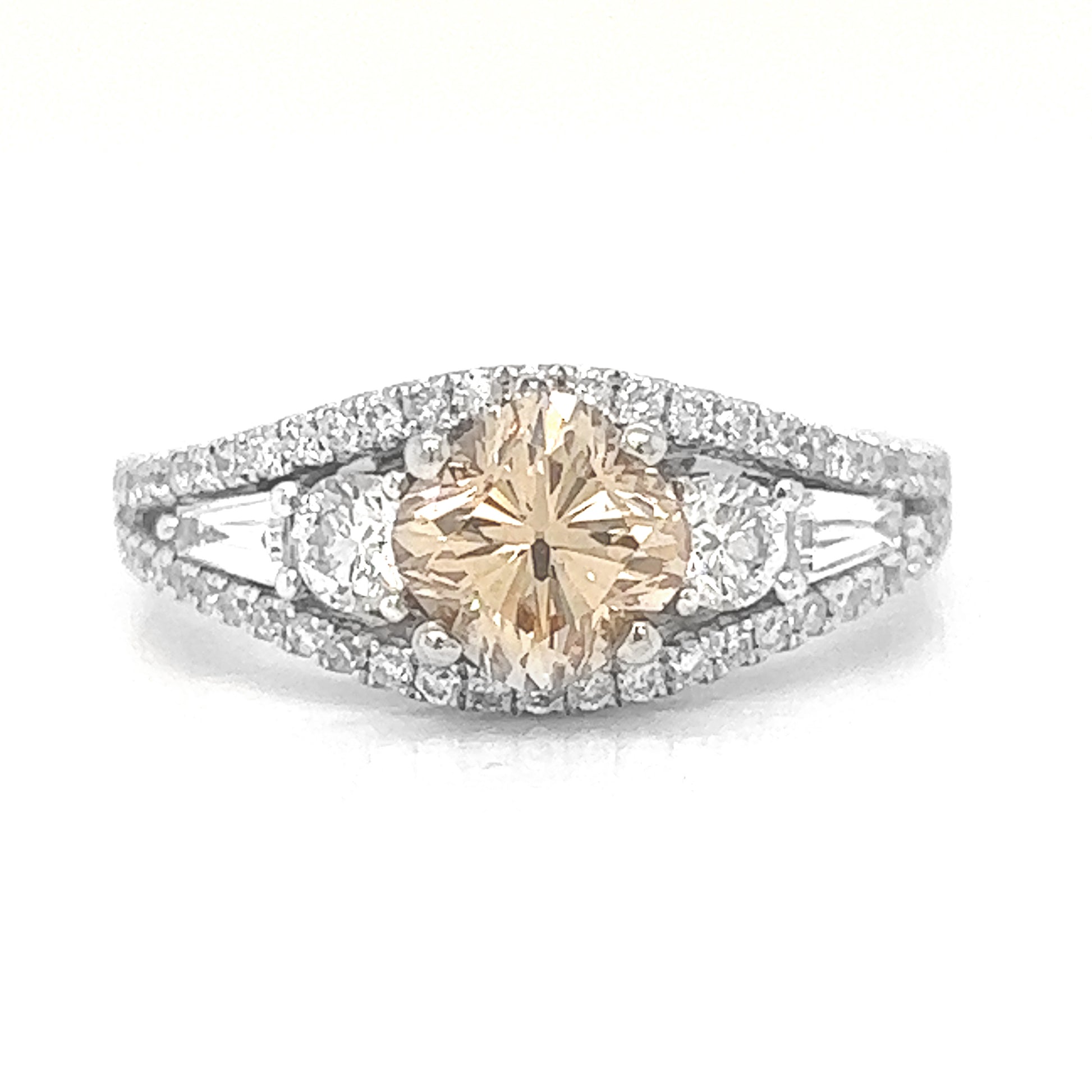 1.01 ct Diamond Cushion Cut Fancy Brown Yellow SI2 (GIA) 16294289
