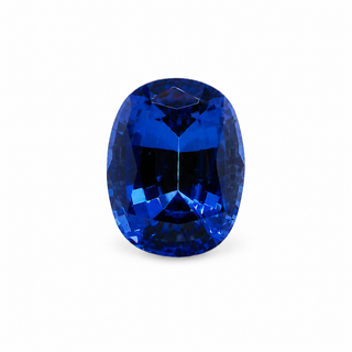 5.48 Carat Blue Tanzanite Oval GIA