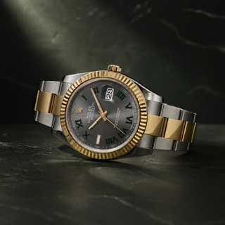 Rolex Datejust Wimbeldon 41MM Two-Tone Stainless Steel