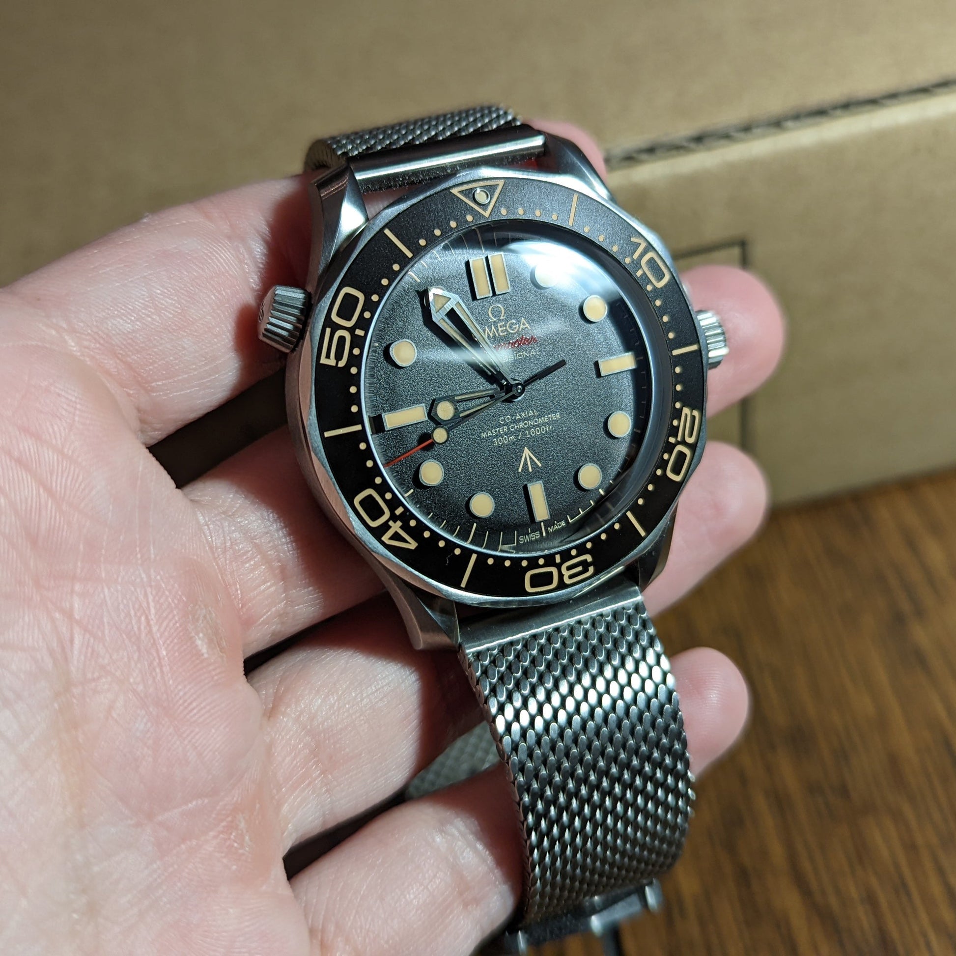 Omega Seamaster 300M Titanium "No Time To Die" James Bond Watch – Pre-owned