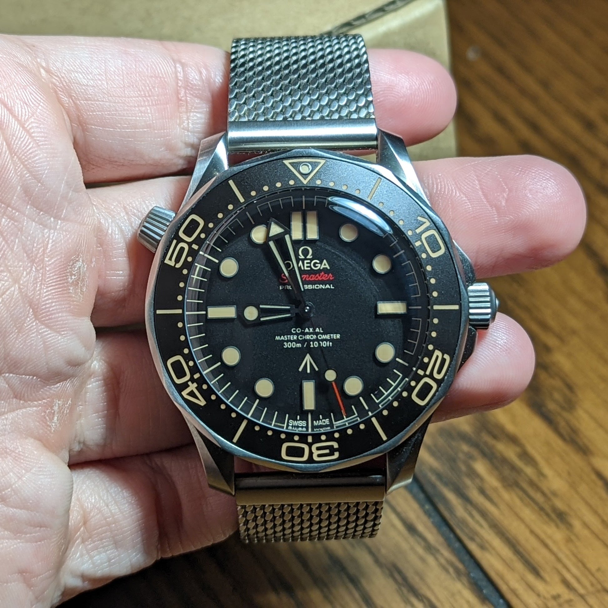 Omega Seamaster 300M Titanium "No Time To Die" James Bond Watch – Pre-owned