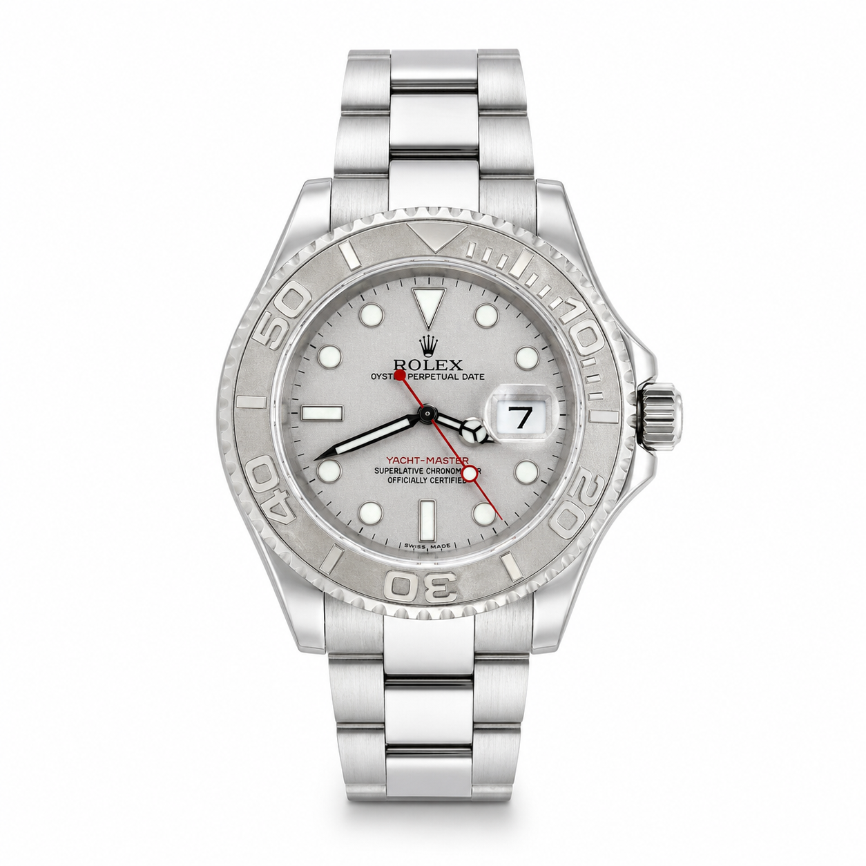 Rolex Yacht-Master 40mm Stainless Steel & Platinum Watch