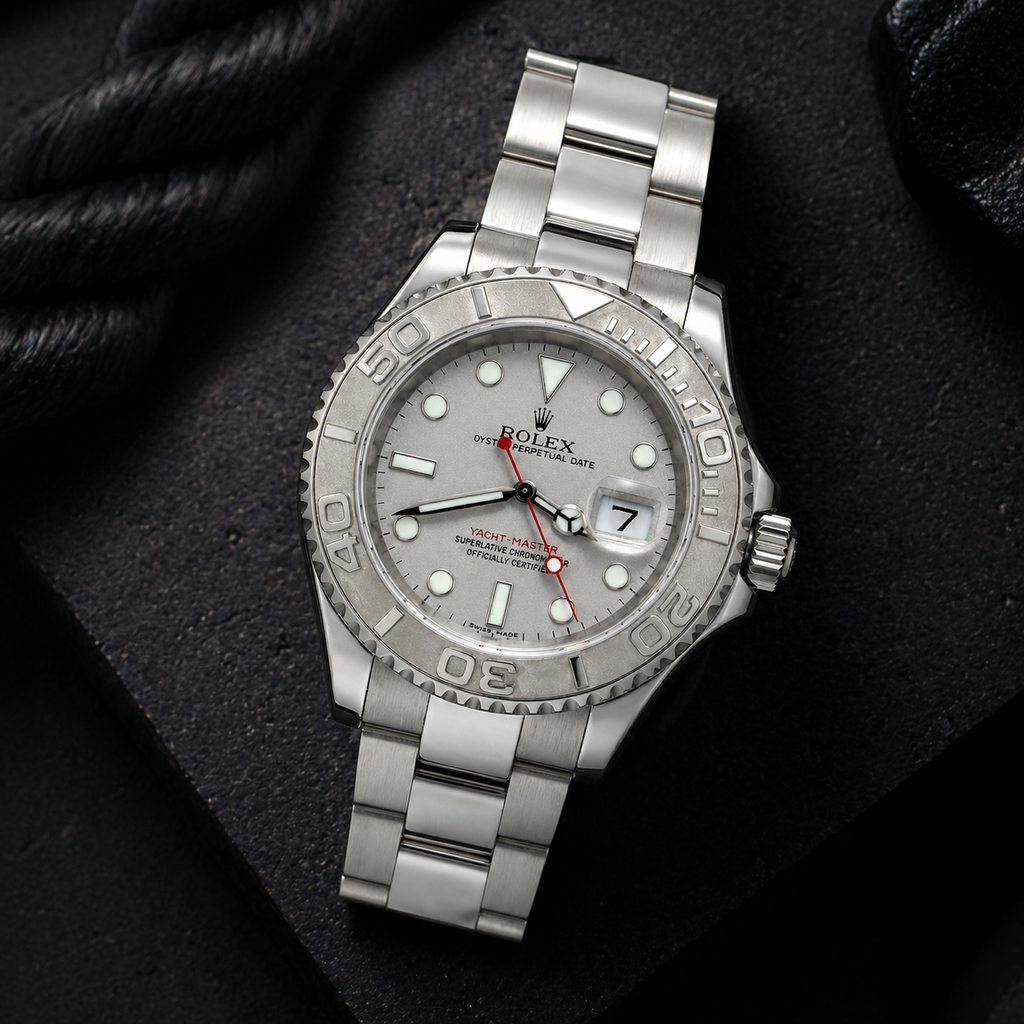 Rolex Yacht-Master 40mm Stainless Steel & Platinum Watch