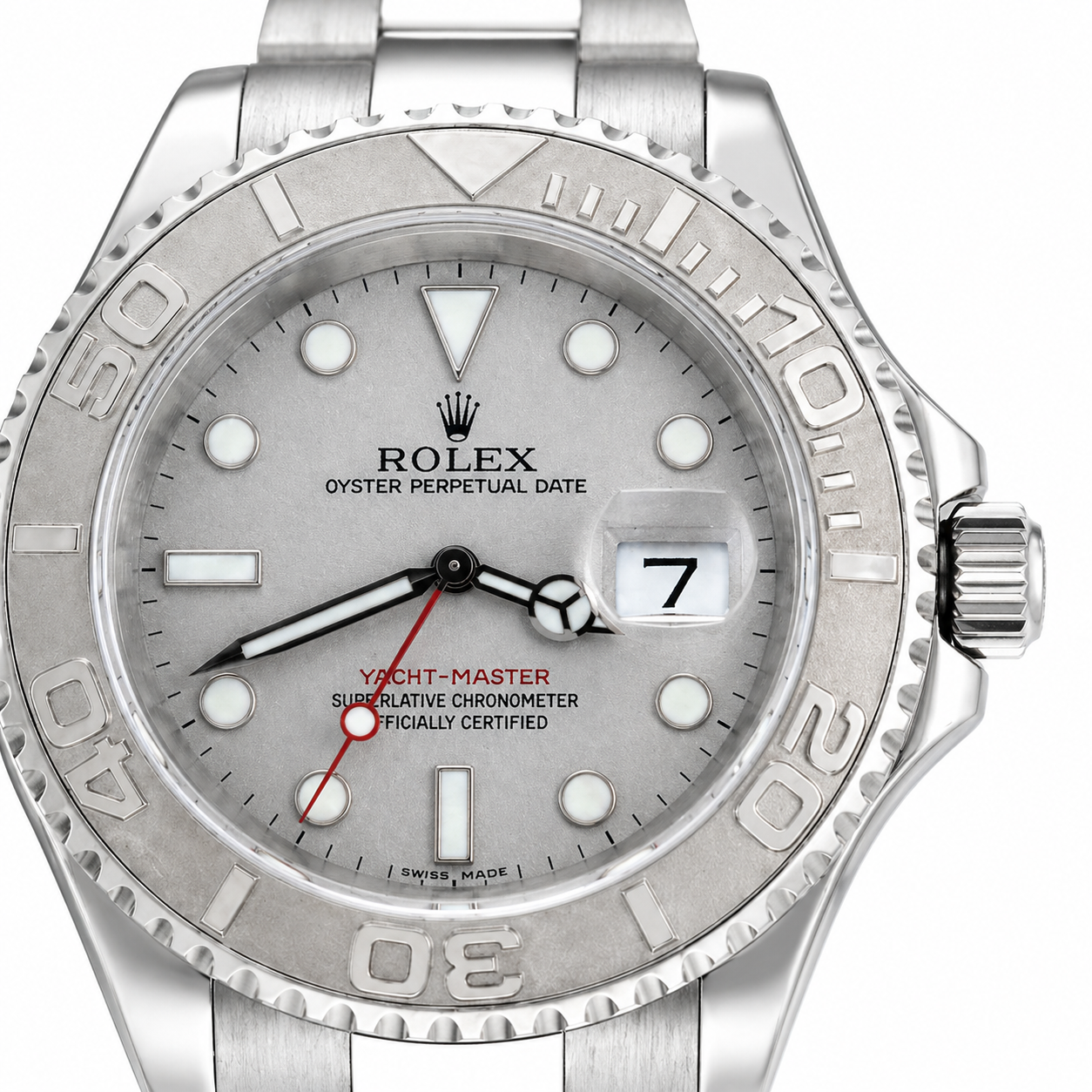 Rolex Yacht-Master 40mm Stainless Steel & Platinum Watch