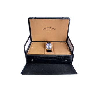 Franck Muller 6850 QPE Perpetual Calendar Automatic Blue Dial Rose Gold