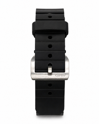 Cartier Santos 100 XL Stainless Steel Rubber-Clad Watch