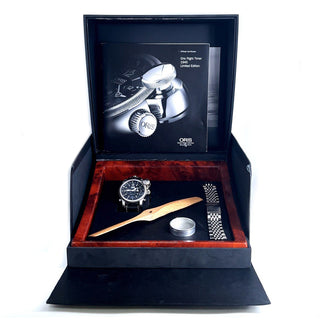 Oris Flight Timer Stainless Steel 0508-1945