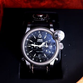 Oris Flight Timer Stainless Steel 0508-1945