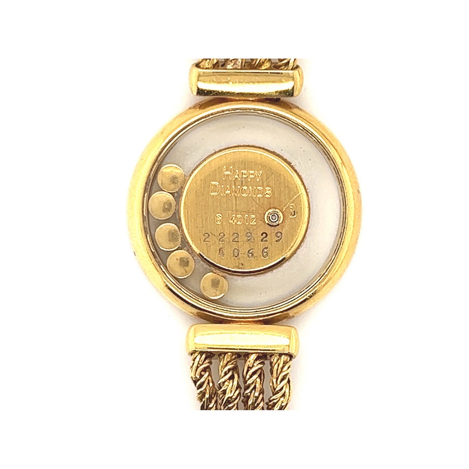 Chopard Happy Diamond 18K Yellow Gold Quartz Watch – Pre-owned