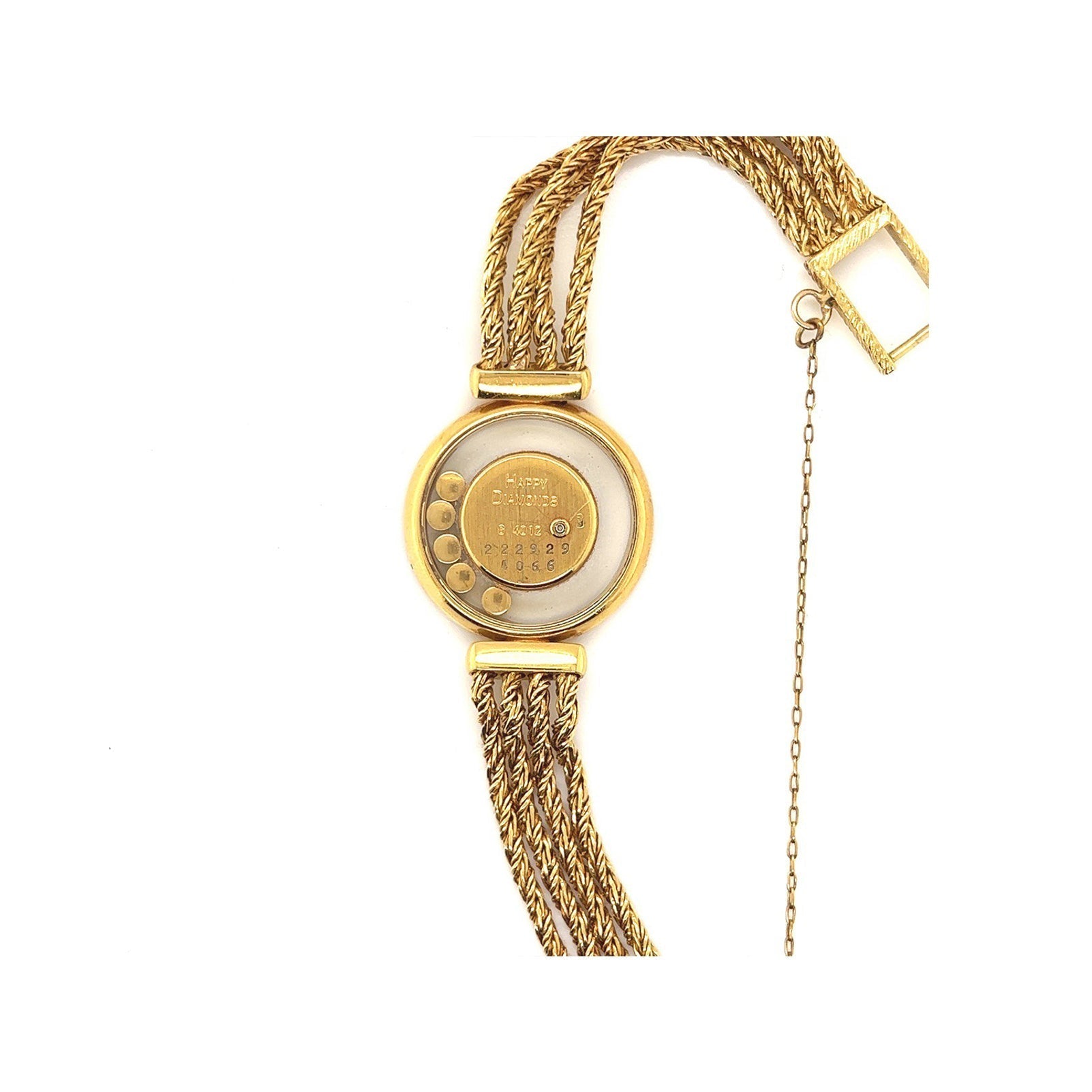 Chopard Happy Diamond 18K Yellow Gold Quartz Watch – Pre-owned