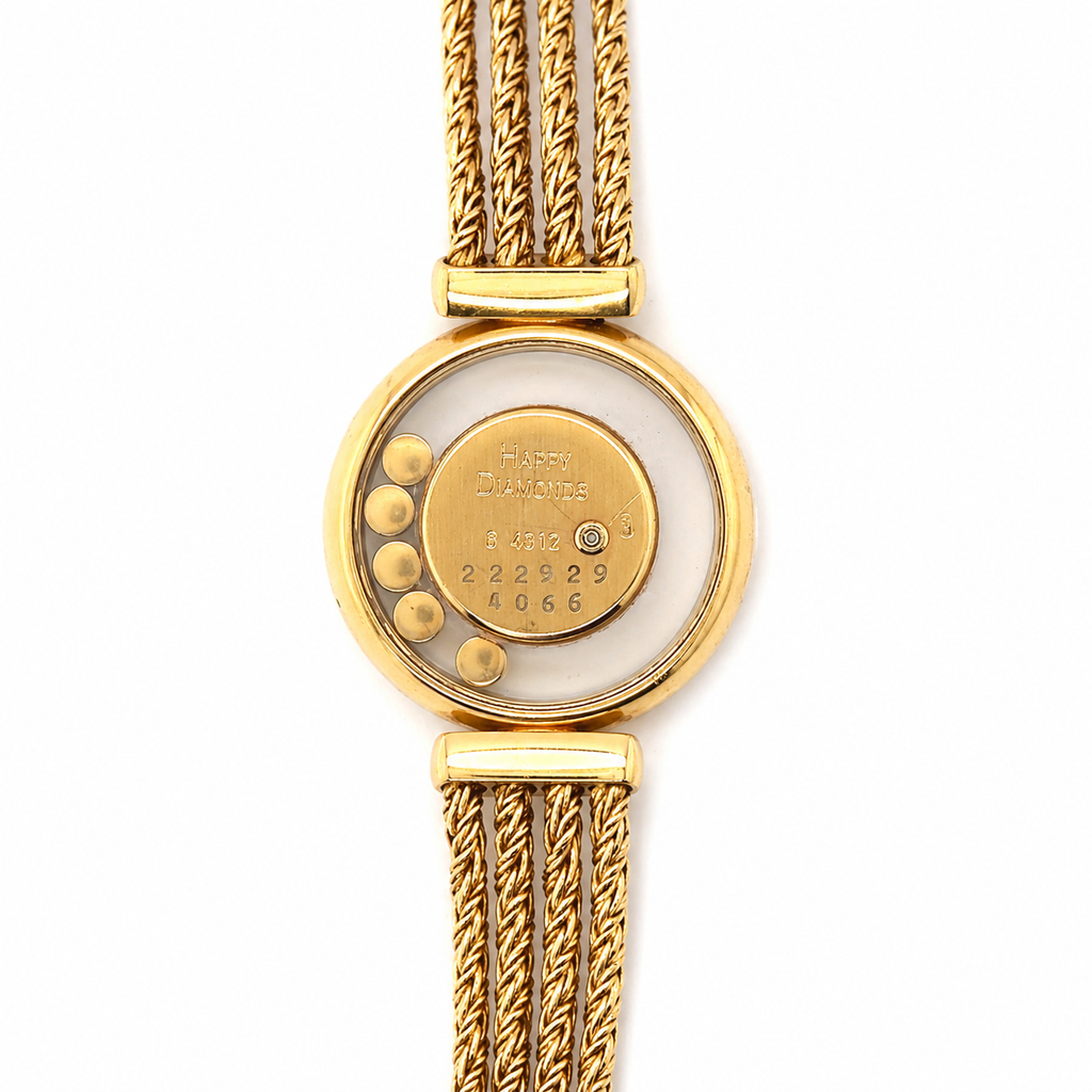 Chopard Happy Diamond 18K Yellow Gold Quartz Watch