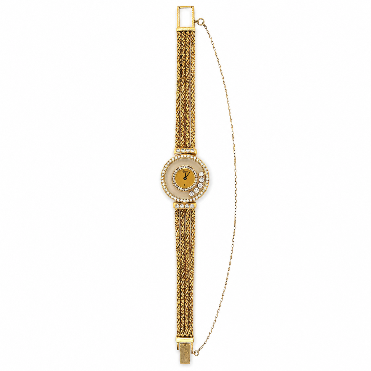 Chopard Happy Diamond 18K Yellow Gold Quartz Watch