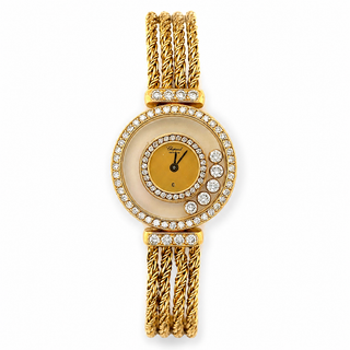 Chopard Happy Diamond 18K Yellow Gold Quartz Watch