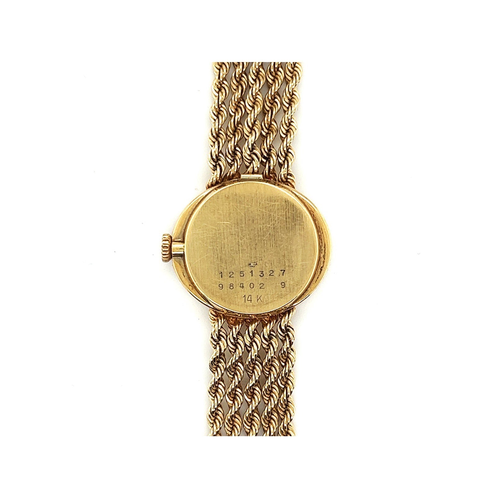 Baume & Mercier 14K Yellow Gold Diamond Watch – Pre-owned