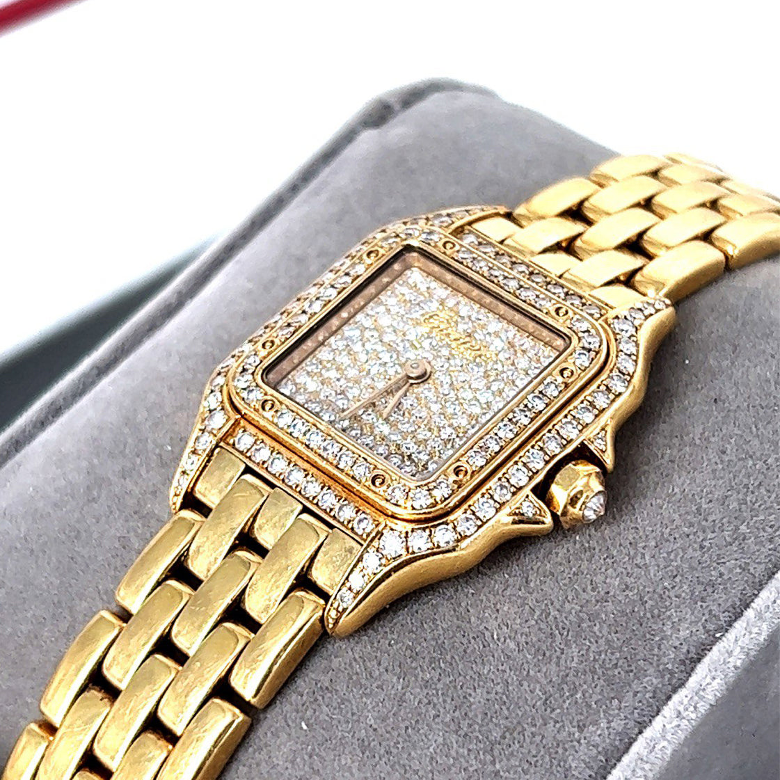Cartier Panthère 18K Yellow Gold 12mm Quartz Watch – Pre-owned
