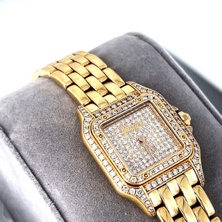 Cartier Panthere Watch 22MM Yellow Gold Factory Quartz