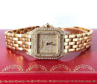 Cartier Panthere Watch 22MM Yellow Gold Factory Quartz