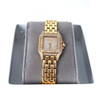 Cartier Panthere Watch 22MM Yellow Gold Factory Quartz