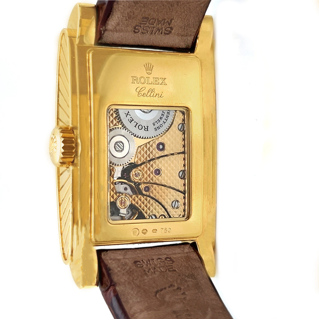 Rolex Cellini 18K Yellow Gold Anniversary Watch