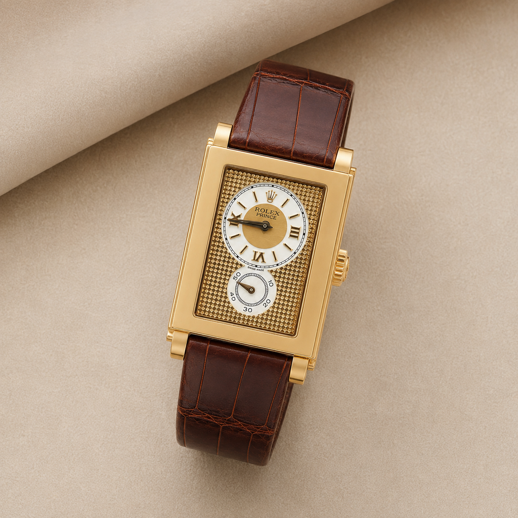 Rolex Cellini 18K Yellow Gold Anniversary Watch