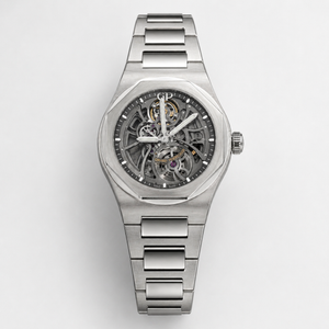 Girard-Perregaux Laureato Skeleton Stainless Steel Watch